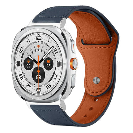 xDfind Rivet Buckle Genuine Leather Watch Band, For Samsung Galaxy Watch Ultra / Ultra 2025, For Samsung Galaxy Watch8 / 8 Classic - DealBuddy