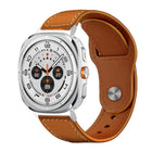 xDfind Rivet Buckle Genuine Leather Watch Band, For Samsung Galaxy Watch Ultra / Ultra 2025, For Samsung Galaxy Watch8 / 8 Classic - DealBuddy