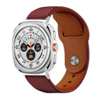 xDfind Rivet Buckle Genuine Leather Watch Band, For Samsung Galaxy Watch Ultra / Ultra 2025, For Samsung Galaxy Watch8 / 8 Classic - DealBuddy