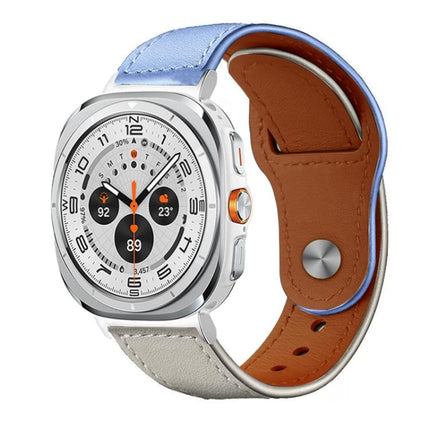 xDfind Rivet Buckle Genuine Leather Watch Band, For Samsung Galaxy Watch Ultra / Ultra 2025, For Samsung Galaxy Watch8 / 8 Classic - DealBuddy