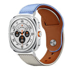 xDfind Rivet Buckle Genuine Leather Watch Band, For Samsung Galaxy Watch Ultra / Ultra 2025, For Samsung Galaxy Watch8 / 8 Classic - DealBuddy