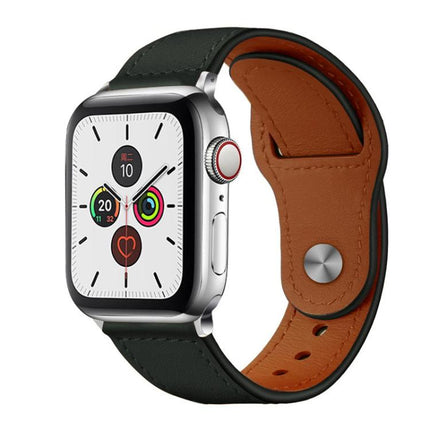 xDfind Rivet Buckle Genuine Leather Watch Band