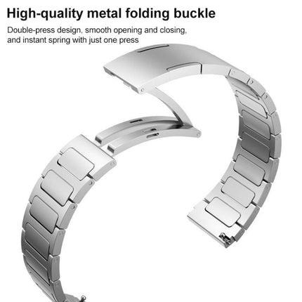 xDfind I-Shaped Buckle Stainless Steel Watch Band, For Samsung Galaxy Watch Ultra/Ultra 2025, For Samsung Galaxy Watch8 / 8 Classic