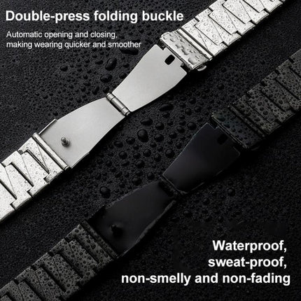 xDfind Stepped Stainless Steel Watch Band, For Apple Watch 42 / 44 / 45 / 46 / 49mm, For Apple Watch 38 / 40 / 41 / S10 42mm - DealBuddy