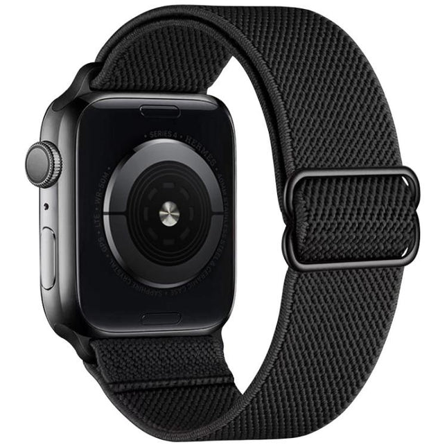 xDfind Adjustable Slide Buckle Elastic Nylon Watch Band, For Apple Watch 42 / 44 / 45 / 46 / 49mm, For Apple Watch 38 / 40 / 41 / S10 42mm - DealBuddy