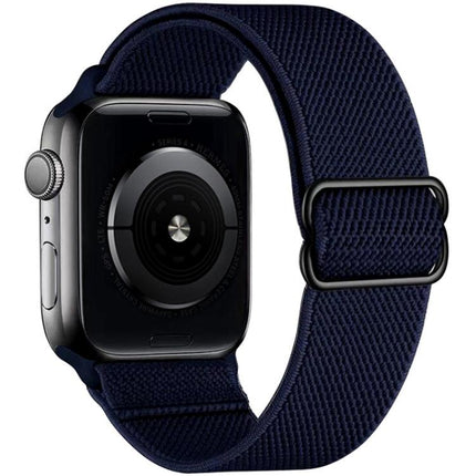 xDfind Adjustable Slide Buckle Elastic Nylon Watch Band, For Apple Watch 42 / 44 / 45 / 46 / 49mm, For Apple Watch 38 / 40 / 41 / S10 42mm - DealBuddy