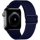 xDfind Adjustable Slide Buckle Elastic Nylon Watch Band, For Apple Watch 42 / 44 / 45 / 46 / 49mm, For Apple Watch 38 / 40 / 41 / S10 42mm - DealBuddy
