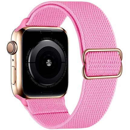 xDfind Adjustable Slide Buckle Elastic Nylon Watch Band, For Apple Watch 42 / 44 / 45 / 46 / 49mm, For Apple Watch 38 / 40 / 41 / S10 42mm - DealBuddy