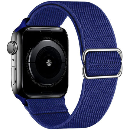 xDfind Adjustable Slide Buckle Elastic Nylon Watch Band, For Apple Watch 42 / 44 / 45 / 46 / 49mm, For Apple Watch 38 / 40 / 41 / S10 42mm - DealBuddy