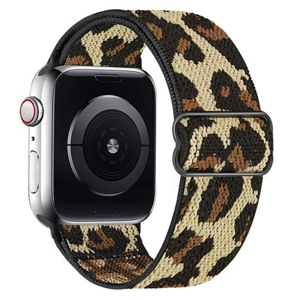 xDfind Adjustable Slide Buckle Elastic Nylon Watch Band, For Apple Watch 42 / 44 / 45 / 46 / 49mm, For Apple Watch 38 / 40 / 41 / S10 42mm
