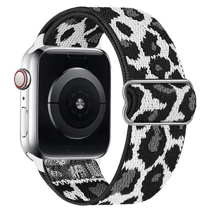 xDfind Adjustable Slide Buckle Elastic Nylon Watch Band, For Apple Watch 42 / 44 / 45 / 46 / 49mm, For Apple Watch 38 / 40 / 41 / S10 42mm - DealBuddy