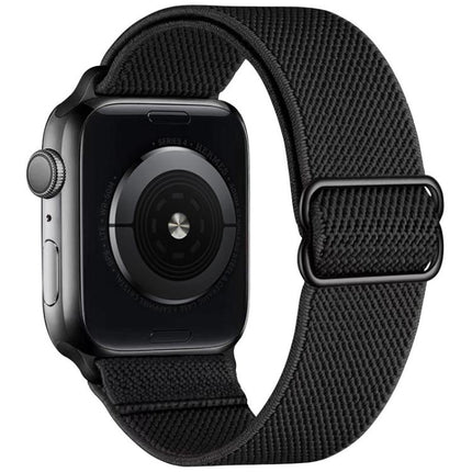 xDfind Adjustable Slide Buckle Elastic Nylon Watch Band, For Apple Watch 42 / 44 / 45 / 46 / 49mm, For Apple Watch 38 / 40 / 41 / S10 42mm - DealBuddy