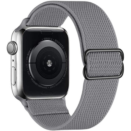 xDfind Adjustable Slide Buckle Elastic Nylon Watch Band, For Apple Watch 42 / 44 / 45 / 46 / 49mm, For Apple Watch 38 / 40 / 41 / S10 42mm - DealBuddy