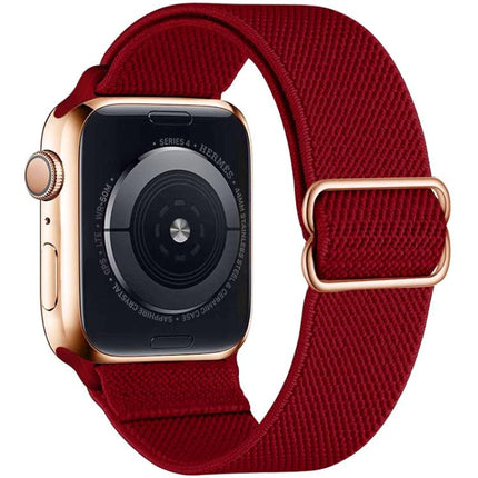 xDfind Adjustable Slide Buckle Elastic Nylon Watch Band, For Apple Watch 42 / 44 / 45 / 46 / 49mm, For Apple Watch 38 / 40 / 41 / S10 42mm - DealBuddy
