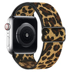 For Apple Watch 38 / 40 / 41 / S10 42mm / Black Leopard