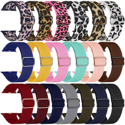 xDfind Adjustable Slide Buckle Elastic Nylon Watch Band - DealBuddy