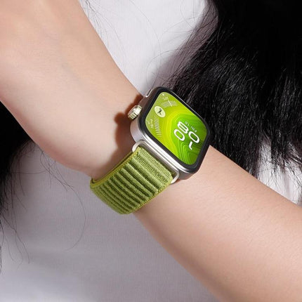 xDfind Woven Nylon Hook And Loop Fastener Watch Band, For Samsung Galaxy Watch8 / 8 Classic - DealBuddy