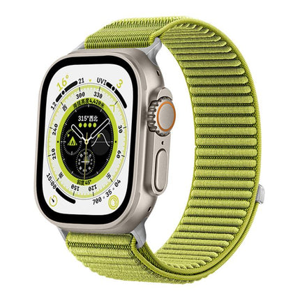 xDfind Woven Nylon Hook And Loop Fastener Watch Band, For Apple Watch 42 / 44 / 45 / 46 / 49mm, For Apple Watch 38 / 40 / 41 / S10 42mm - DealBuddy