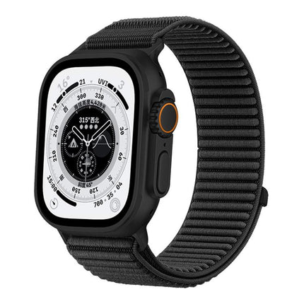 xDfind Woven Nylon Hook And Loop Fastener Watch Band, For Apple Watch 42 / 44 / 45 / 46 / 49mm, For Apple Watch 38 / 40 / 41 / S10 42mm - DealBuddy