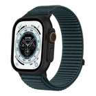 xDfind Woven Nylon Hook And Loop Fastener Watch Band, For Apple Watch 42 / 44 / 45 / 46 / 49mm, For Apple Watch 38 / 40 / 41 / S10 42mm - DealBuddy