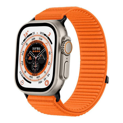 xDfind Woven Nylon Hook And Loop Fastener Watch Band, For Apple Watch 42 / 44 / 45 / 46 / 49mm, For Apple Watch 38 / 40 / 41 / S10 42mm - DealBuddy