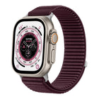 xDfind Woven Nylon Hook And Loop Fastener Watch Band, For Apple Watch 42 / 44 / 45 / 46 / 49mm, For Apple Watch 38 / 40 / 41 / S10 42mm - DealBuddy
