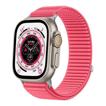 xDfind Woven Nylon Hook And Loop Fastener Watch Band, For Apple Watch 42 / 44 / 45 / 46 / 49mm, For Apple Watch 38 / 40 / 41 / S10 42mm - DealBuddy