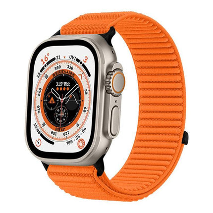 xDfind Woven Nylon Hook And Loop Fastener Watch Band, For Apple Watch 42 / 44 / 45 / 46 / 49mm, For Apple Watch 38 / 40 / 41 / S10 42mm - DealBuddy