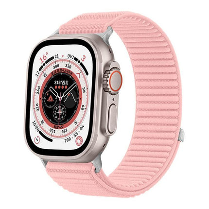 xDfind Woven Nylon Hook And Loop Fastener Watch Band, For Apple Watch 42 / 44 / 45 / 46 / 49mm, For Apple Watch 38 / 40 / 41 / S10 42mm - DealBuddy
