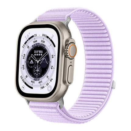 xDfind Woven Nylon Hook And Loop Fastener Watch Band, For Apple Watch 42 / 44 / 45 / 46 / 49mm, For Apple Watch 38 / 40 / 41 / S10 42mm - DealBuddy