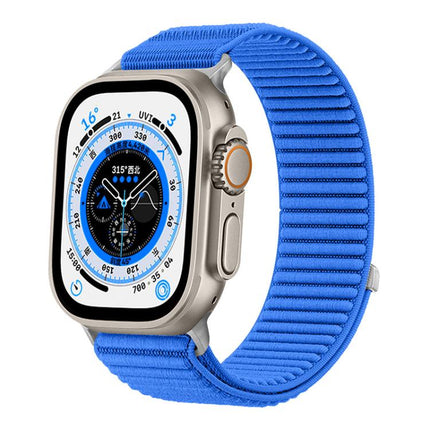 xDfind Woven Nylon Hook And Loop Fastener Watch Band, For Apple Watch 42 / 44 / 45 / 46 / 49mm, For Apple Watch 38 / 40 / 41 / S10 42mm - DealBuddy