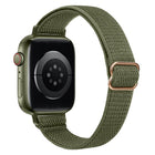 xDfind Ladder Buckle Small Waist Elastic Nylon Watch Band, For Apple Watch 42 / 44 / 45 / 46 / 49mm, For Apple Watch 38 / 40 / 41 / S10 42mm - DealBuddy