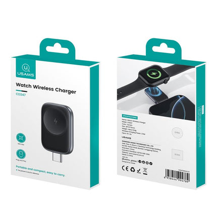 For Apple Watch Series USAMS CD247 USB-C / Type-C Plug Portable Watch Wireless Charger - DealBuddy