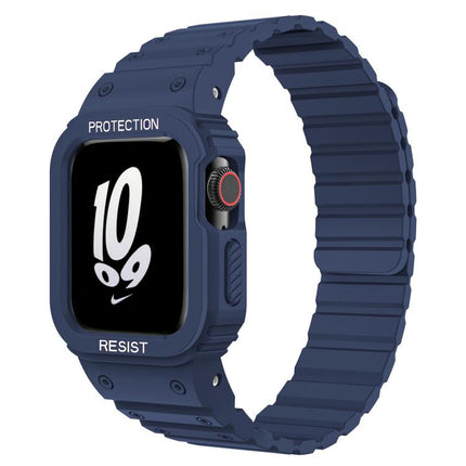 xDfind Magnetic Silicone Watch Band with Integrated Watch Cover