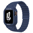 xDfind Magnetic Silicone Watch Band with Integrated Watch Cover, For Apple Watch Ultra 4 / 3 / 2 / 1 49mm, For Apple Watch 42 / 44 / 45mm, For Apple Watch Series 10 / 11 46mm, For Apple Watch Series 10 / 11 42mm, For Apple Watch 38 / 41mm