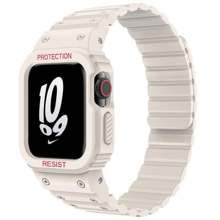 xDfind Magnetic Silicone Watch Band with Integrated Watch Cover