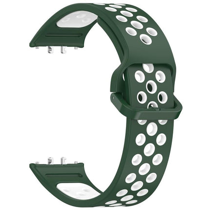 xDfind Two Color Silicone Breathable Watch Band - DealBuddy