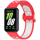 xDfind Two Color Silicone Breathable Watch Band