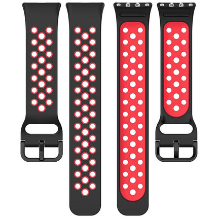 xDfind Two Color Silicone Breathable Watch Band - DealBuddy