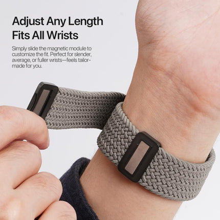 DUX DUCIS Mixture Ultra Series Magnetic Buckle Nylon Braided Strap - DealBuddy