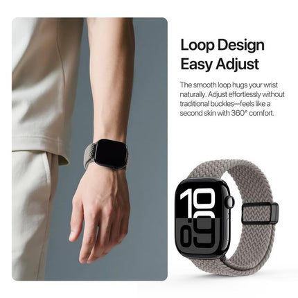 DUX DUCIS Mixture Ultra Series Magnetic Buckle Nylon Braided Strap - DealBuddy
