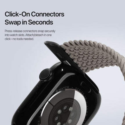 DUX DUCIS Mixture Ultra Series Magnetic Buckle Nylon Braided Strap, For Apple Watch 42 / 44 / 45 / 46 / 49mm - DealBuddy