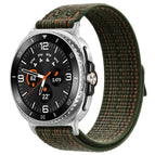 For Galaxy Watch9 / 8 / 8 Classic / Dark Green Orange