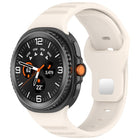 xDfind Round Dots Silver Stud Buckle Silicone Watch Band