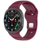 For Samsung Galaxy Watch8 / 8 Classic / Wine Red
