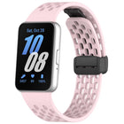 xDfind Hole Style Magnetic Black Buckle Silicone Watch Band - DealBuddy