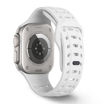 Shark Texture Holes Silicone Watch Band - DealBuddy