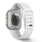 Shark Texture Holes Silicone Watch Band, For Apple Watch 46mm / 49mm / 45mm / 44mm - DealBuddy