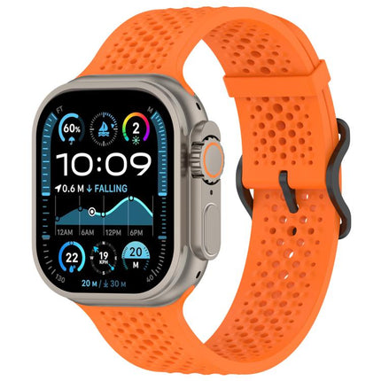 xDfind Breathable Silicone Watch Band, For Apple Watch 42 / 44 / 45 / 46 / 49mm, For Apple Watch 38 / 40 / 41 / S10 42mm - DealBuddy