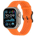 xDfind Breathable Silicone Watch Band, For Apple Watch 42 / 44 / 45 / 46 / 49mm, For Apple Watch 38 / 40 / 41 / S10 42mm - DealBuddy